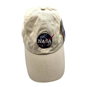 NASA Embroidered Logo Cap Adjustable Size Space Adult Mens Womens Kennedy Cotton